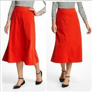 ANTHRO Vanessa Virginia Fine Wale Corduroy Skirt